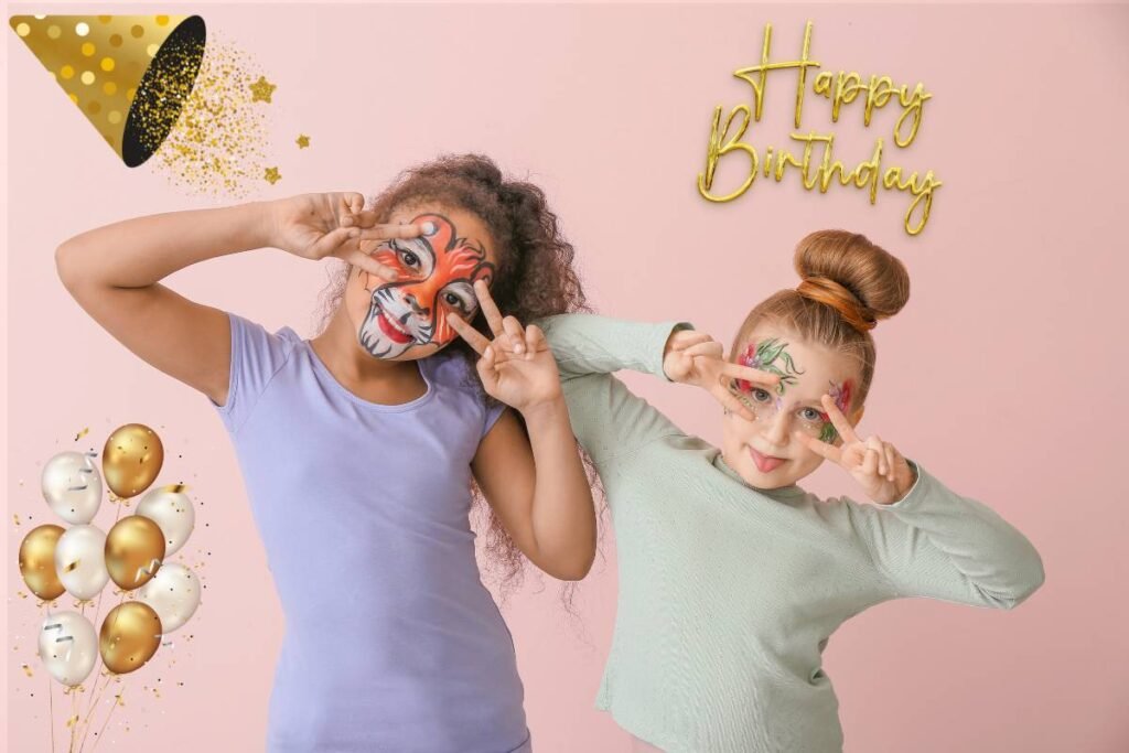 Read more about the article Level Up Your Birthday Party with Cool Two-Face Painting